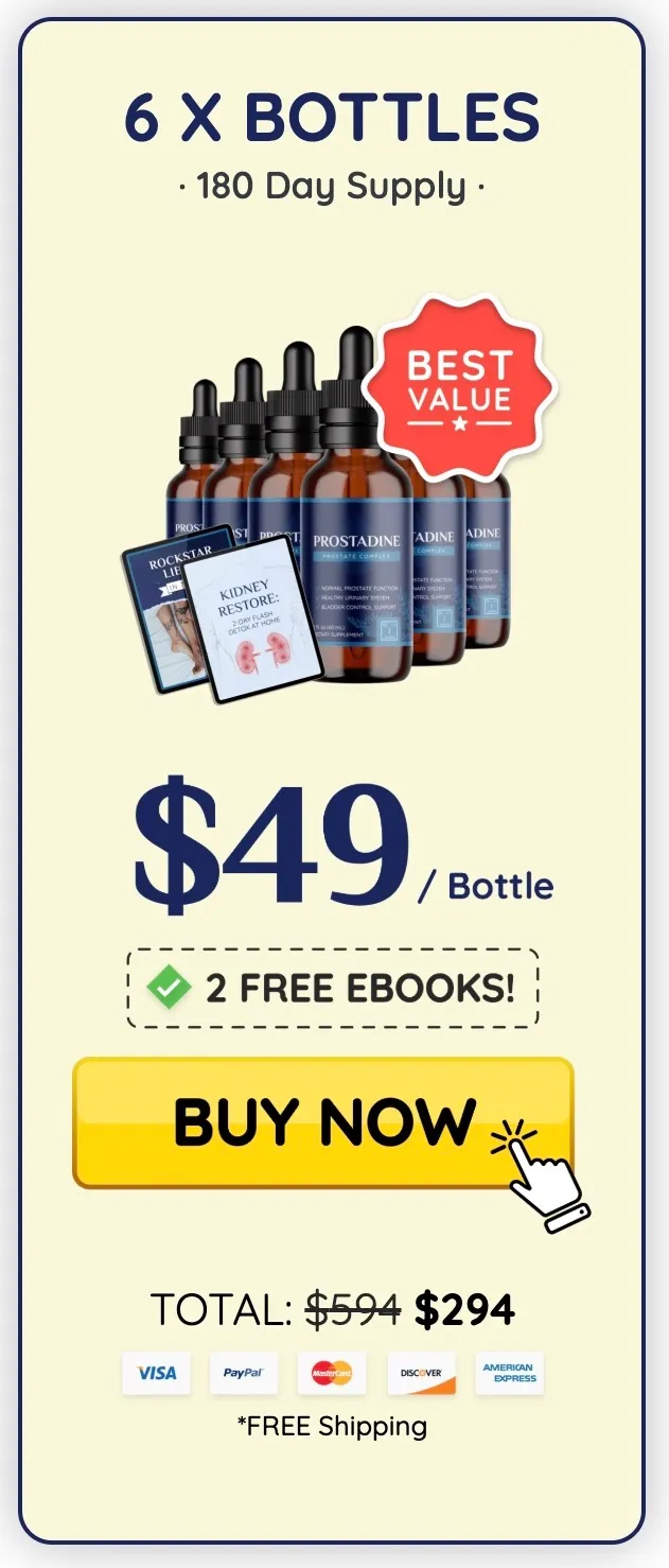 Prostadine 180-Day Supply Best Value